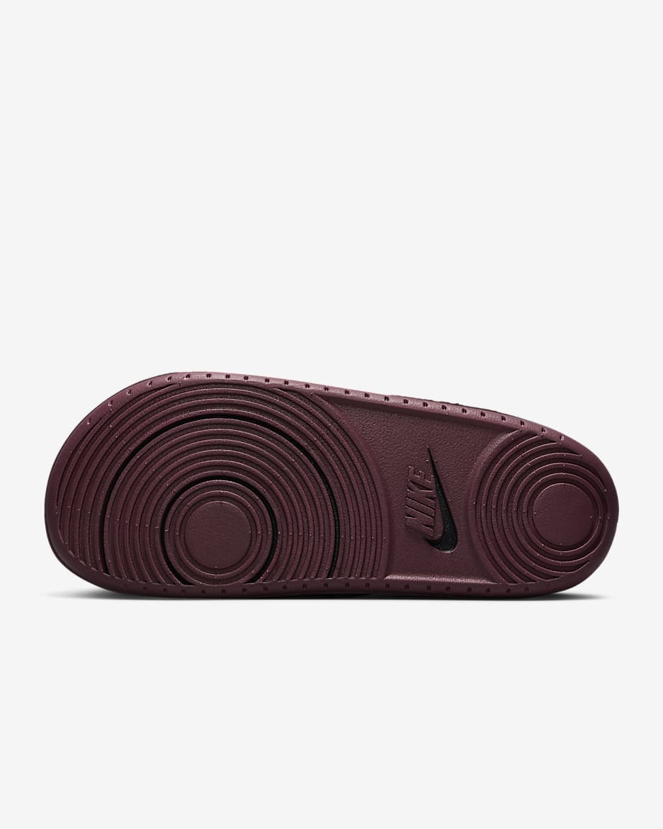 Nike Offcourt (Oklahoma) Slide - Black/Team Crimson/White