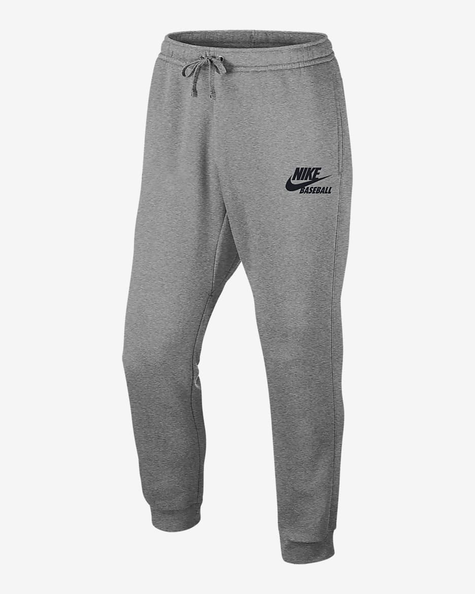 Pants de béisbol para hombre Nike Sportswear Club Fleece - Gris jaspeado