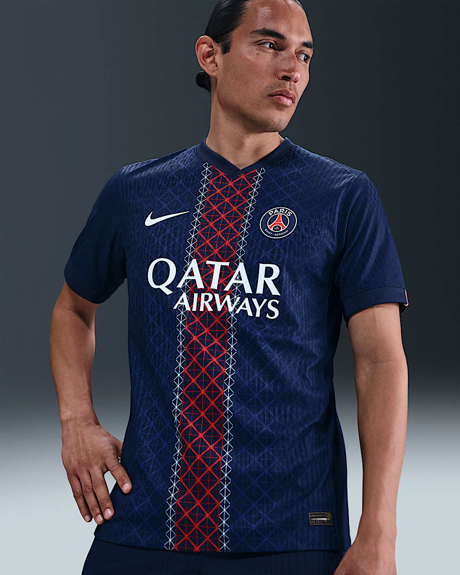 Paris Saint-Germain 2025/26 Match Home Men's Nike Dri-FIT ADV Football Authentic Shirt - Midnight Navy/Midnight Navy/White
