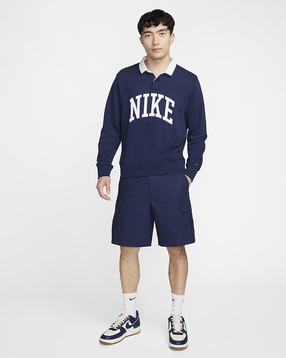 Shorts cargo in tessuto Nike Club – Uomo - Midnight Navy/Midnight Navy