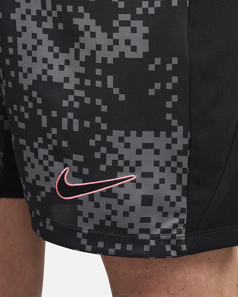 Nike Academy Pro Men's Dri-FIT Football Shorts - Iron Grey/Black/Black/Black