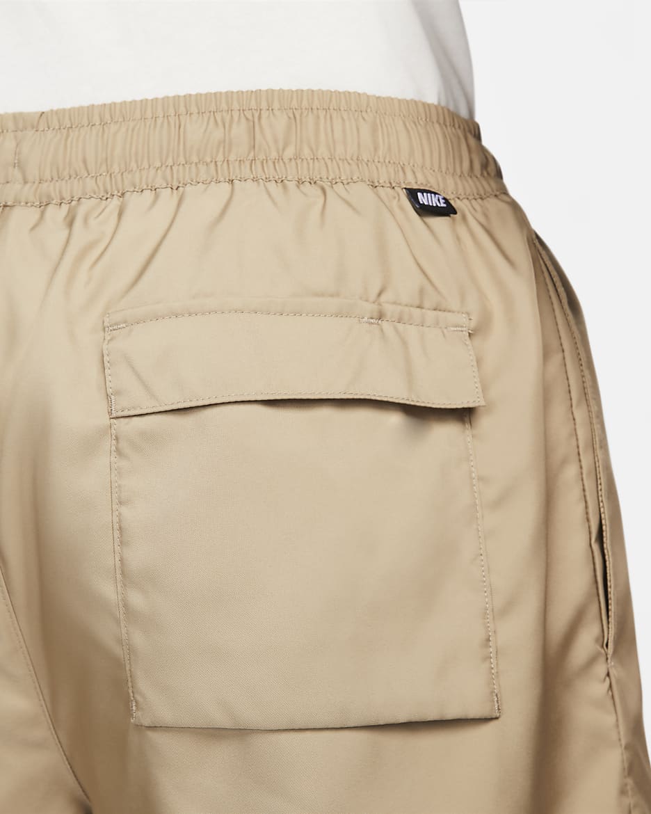 Nike Sportswear Sport Essentials Men's Woven Lined Flow Shorts - Khaki/White