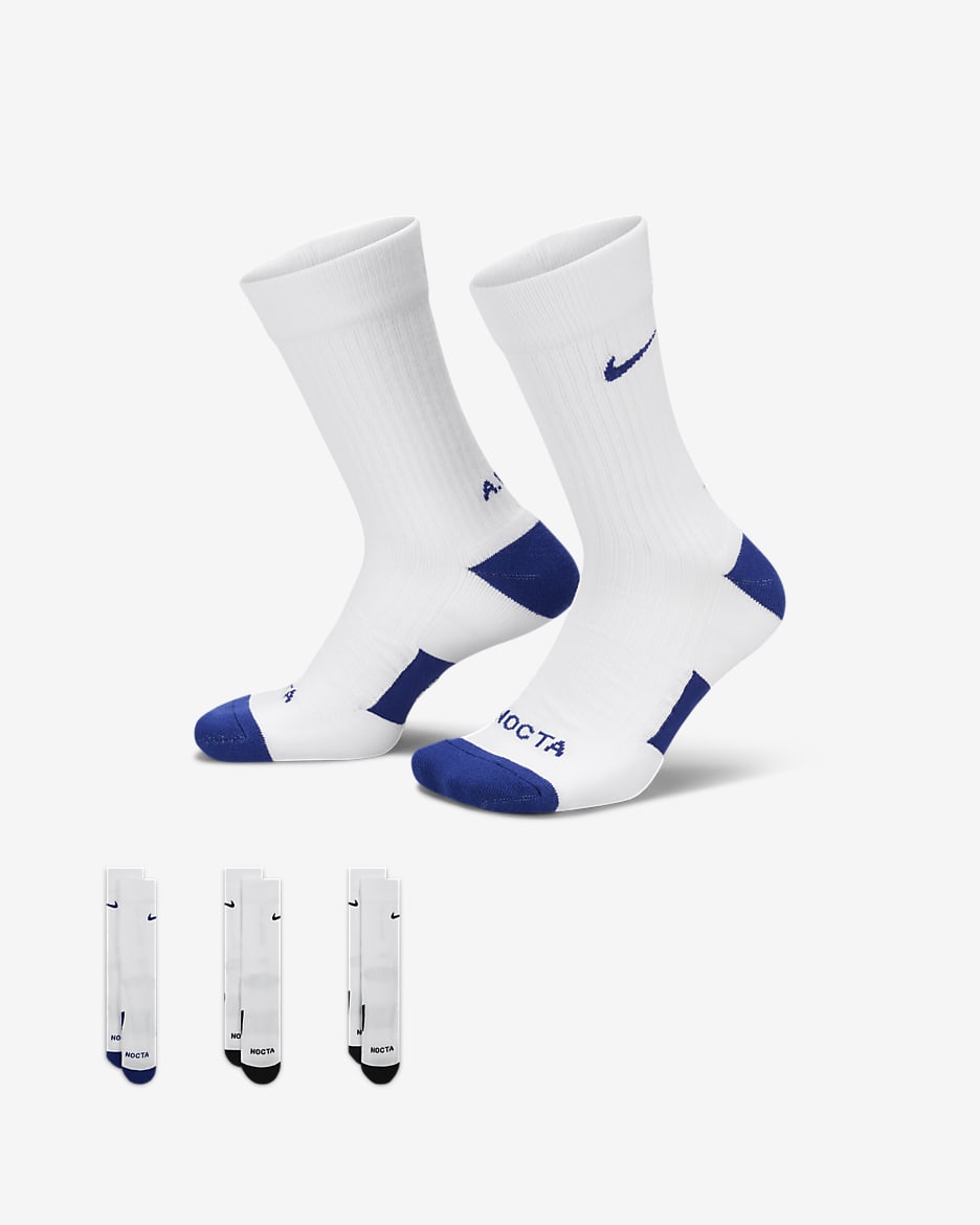 27-29 NIKE NOCTA 靴下 3足セット 最新モデル 即完サイズ 希少 