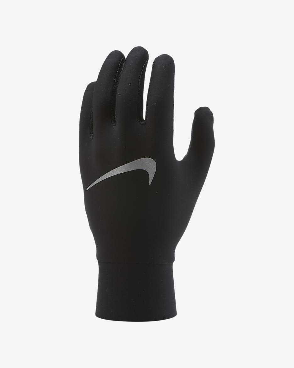 Nike Tech Women's Lightweight Running Gloves - Black/Black/Silver
