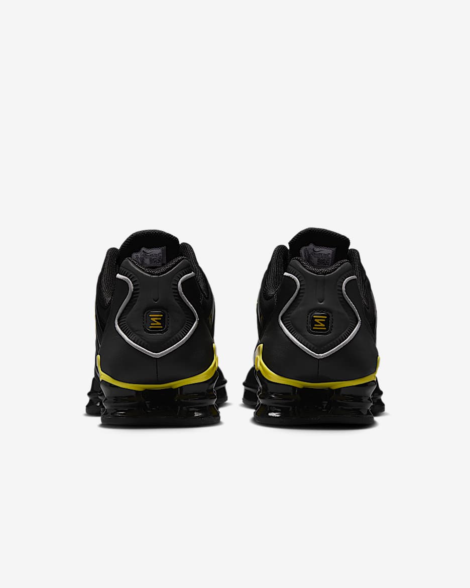 Nike Shox TL Men's Shoes - Black/Dynamic Yellow/Metallic Silver