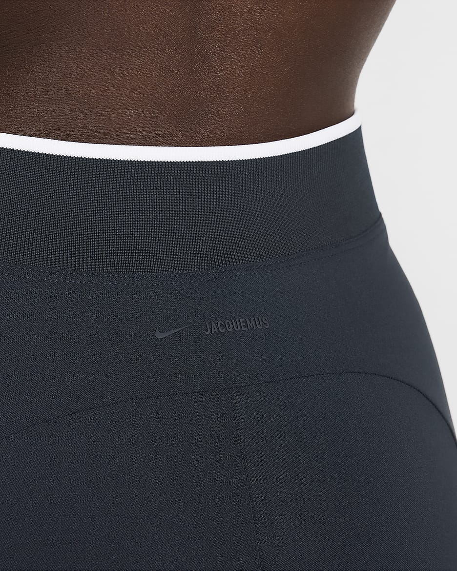 กระโปรงผู้หญิง Nike x Jacquemus - Dark Obsidian/ขาว