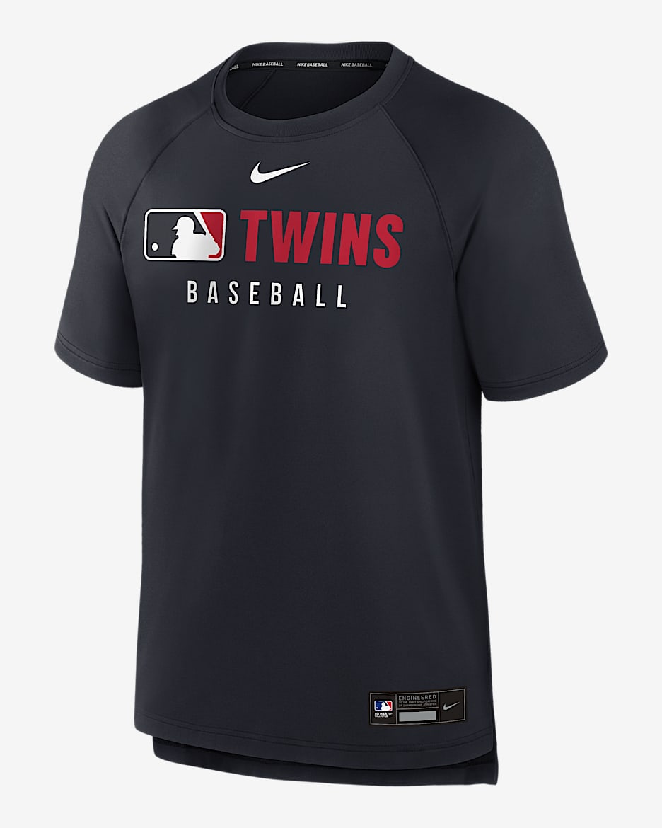 Minnesota Twins Authentic Collection Pregame Men's Nike Dri-FIT MLB T-Shirt - Navy