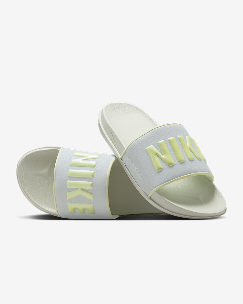 Chancla para mujer Nike Offcourt - Plata claro/Plata claro/Voltio ligero