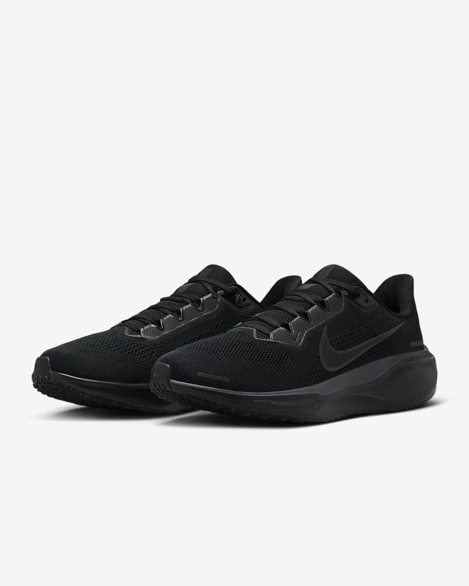 Sapatilhas de running para estrada Nike Pegasus 41 para homem - Preto/Anthracite/Preto