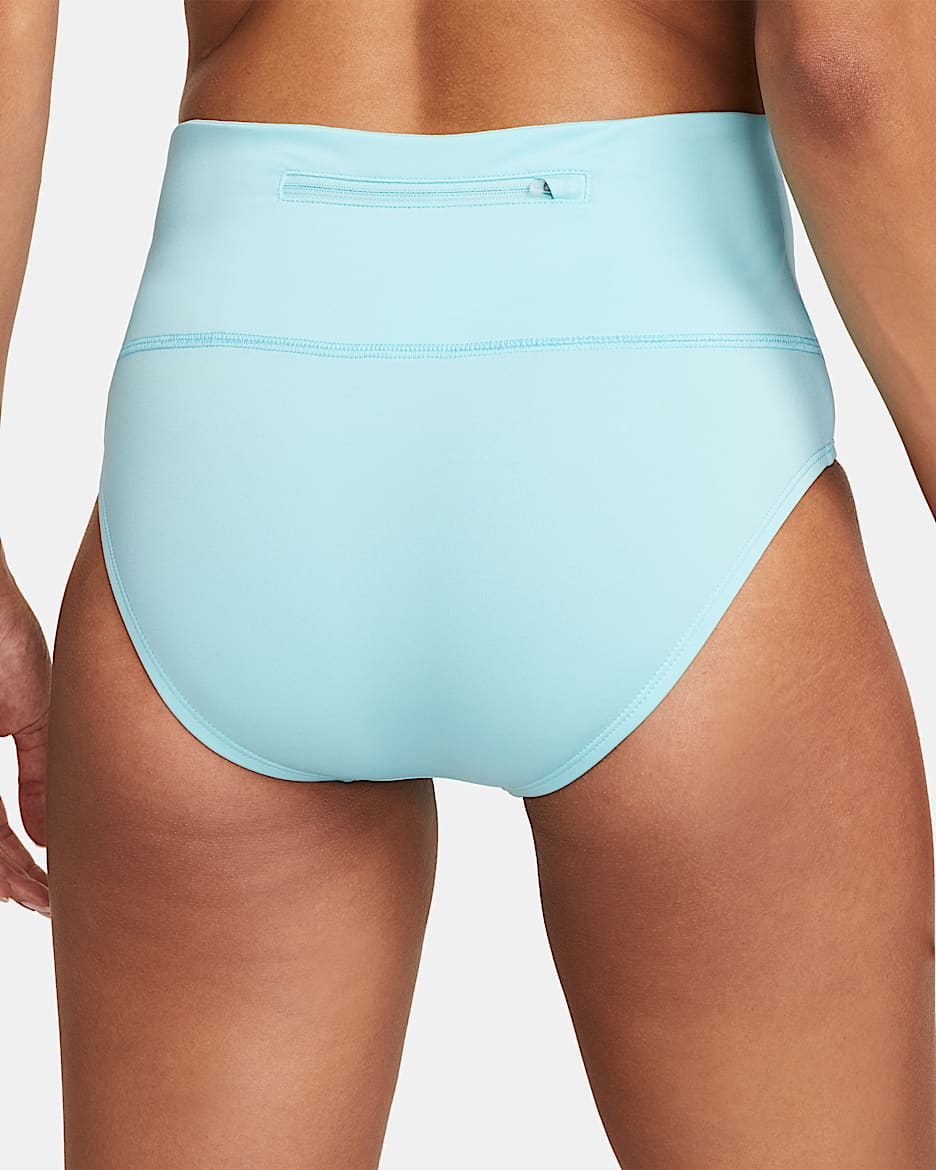 Nike Essential Women's High-Waisted Swim Bottoms - Copa