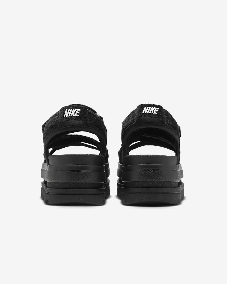 Γυναικεία σανδάλια Nike Icon Classic SE - Μαύρο/Μαύρο/Λευκό