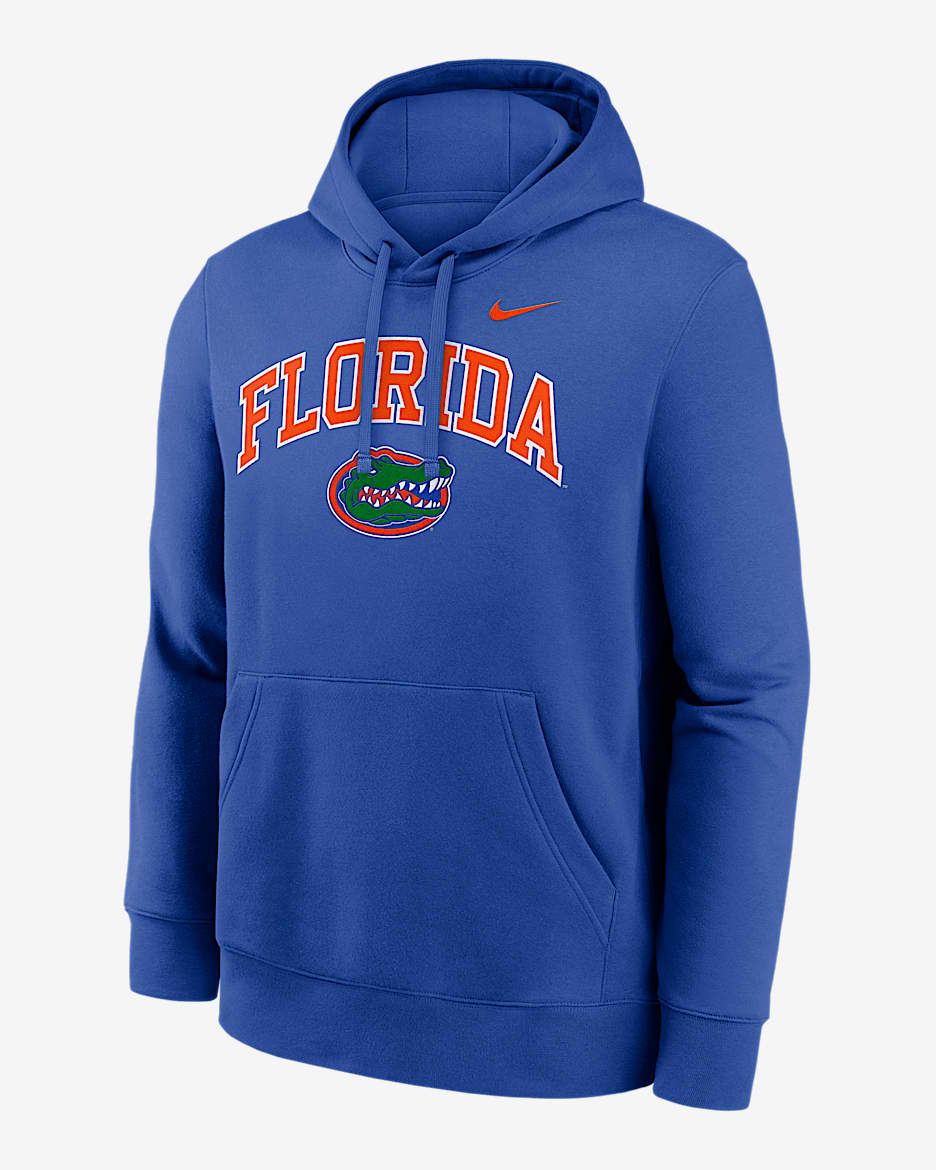 Florida Arch Men's Nike College Pullover Hoodie - Royal