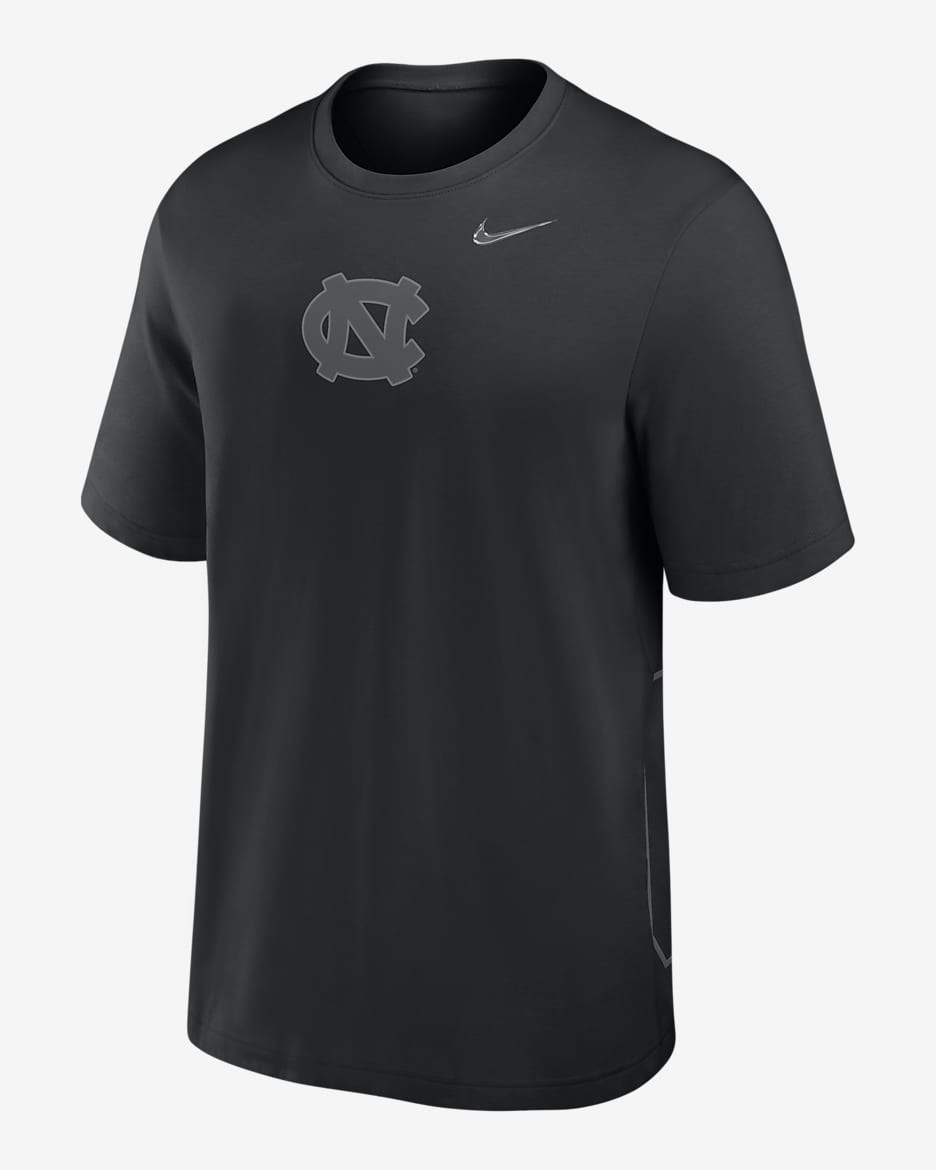 North Carolina Tar Heels Performance Primary Statement Men's Nike Dri-FIT College T-Shirt - Black