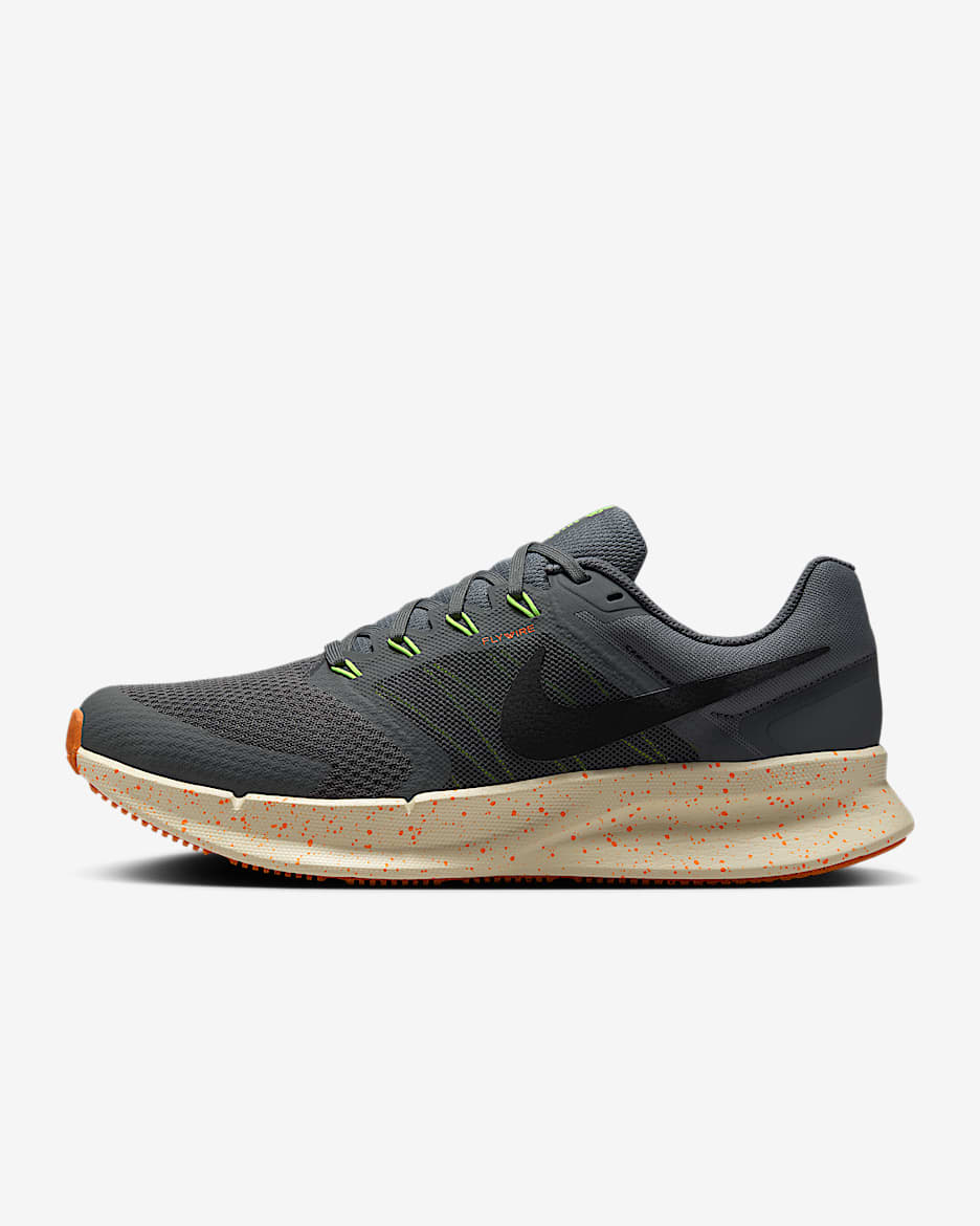 Nike Run Swift 3 Men's Road Running Shoes - Iron Grey/Total Orange/Volt/Black