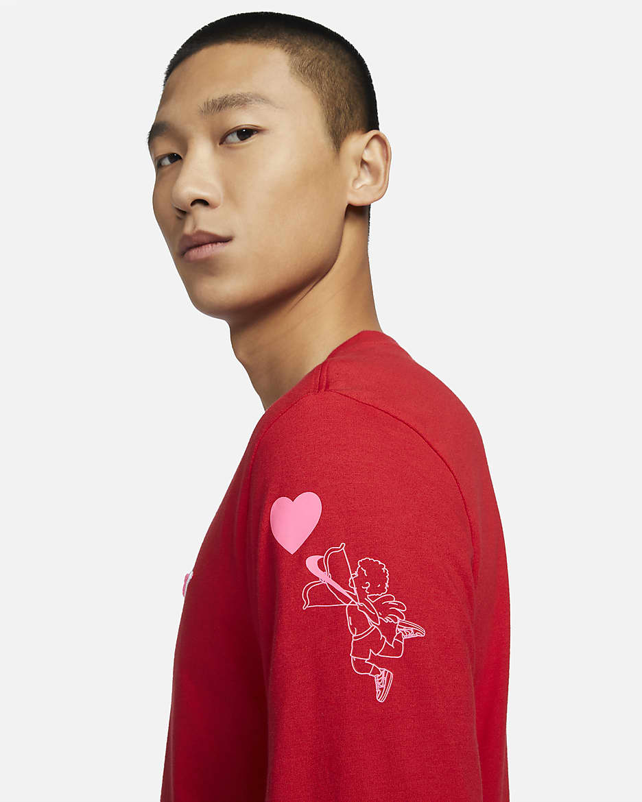 Nike Sportswear Long-Sleeve T-Shirt - University Red