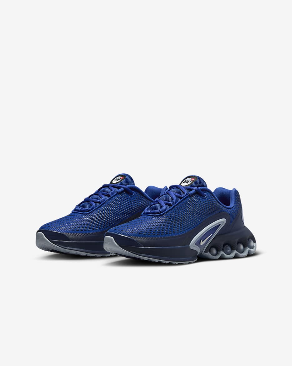 Nike Air Max Dn Big Kids' Shoes - Hyper Blue/Midnight Navy/Light Armory Blue/White