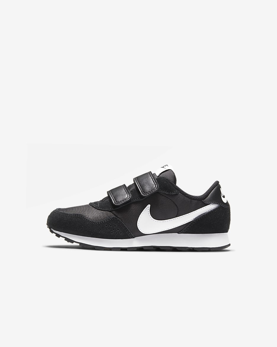Nike MD Valiant Schuh für jüngere Kinder - Schwarz/Weiß