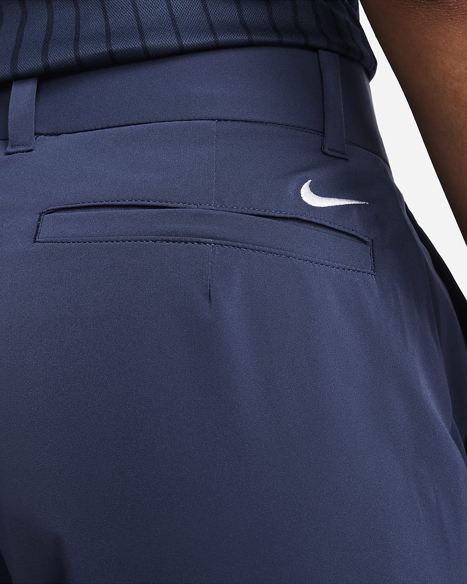 Nike Dri-FIT Tour Women's Golf Trousers - Midnight Navy/White