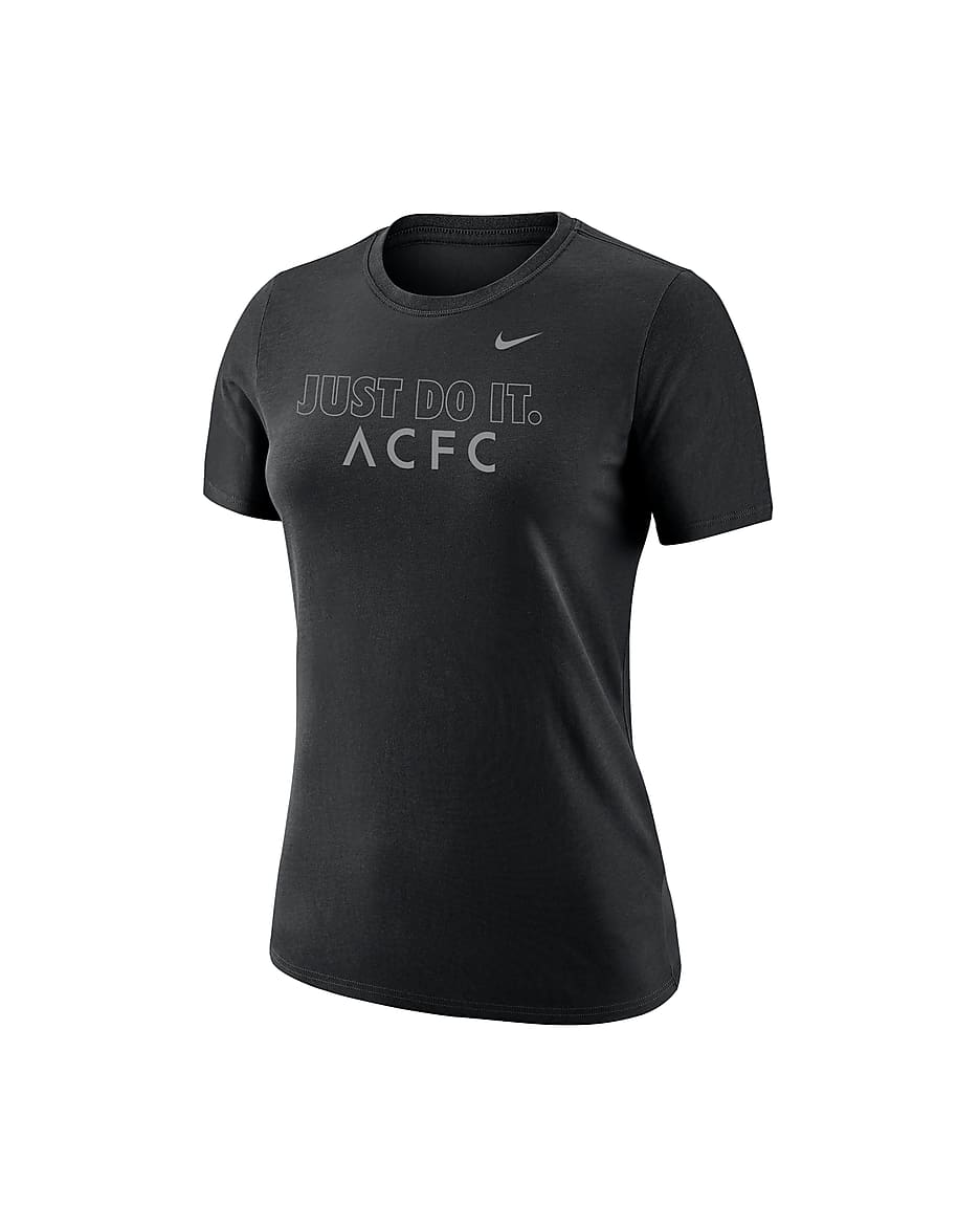 Playera de fútbol Nike para mujer del Angel City FC - Negro