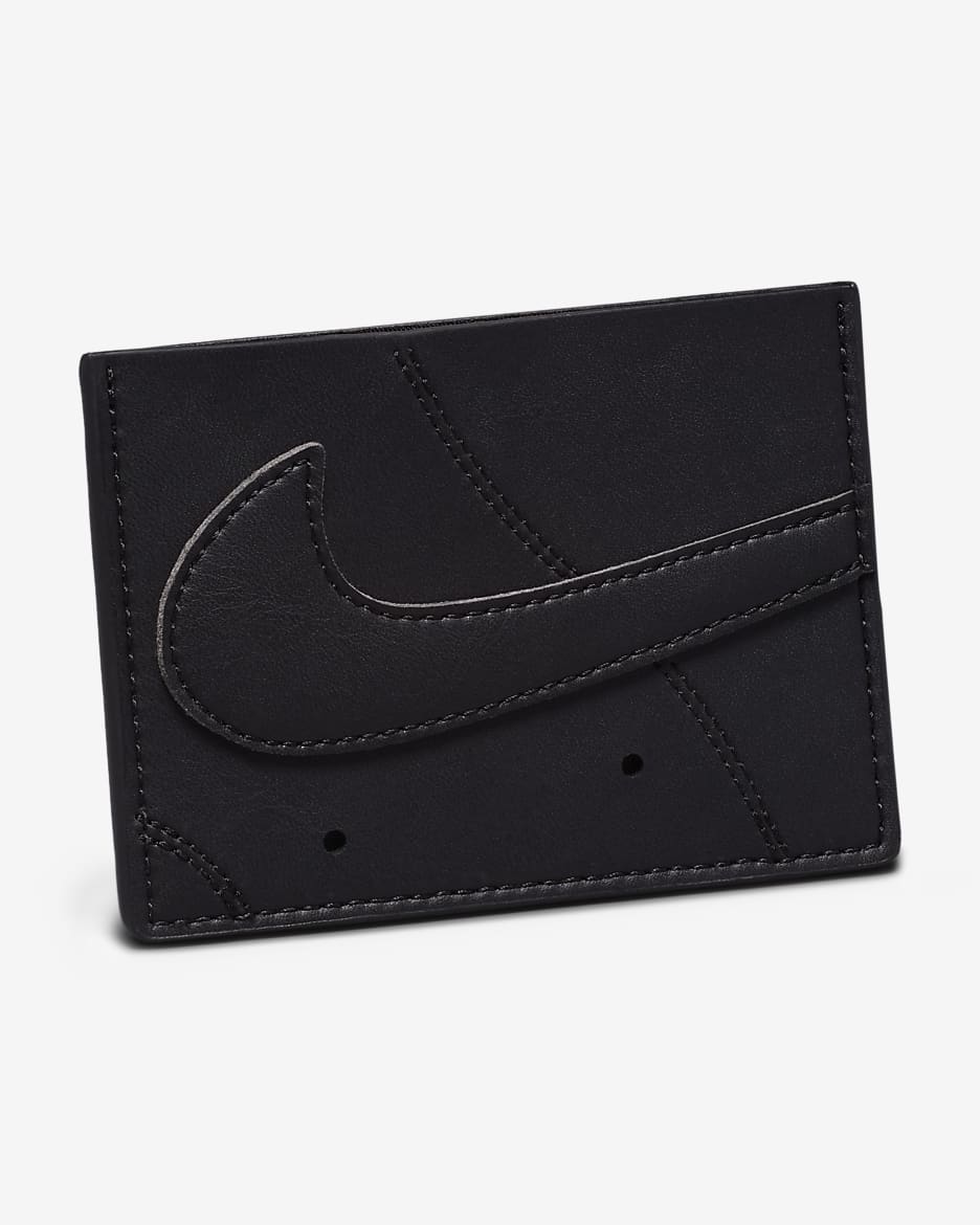 Billetera para tarjetas Nike Icon Air Force 1-1 - Negro