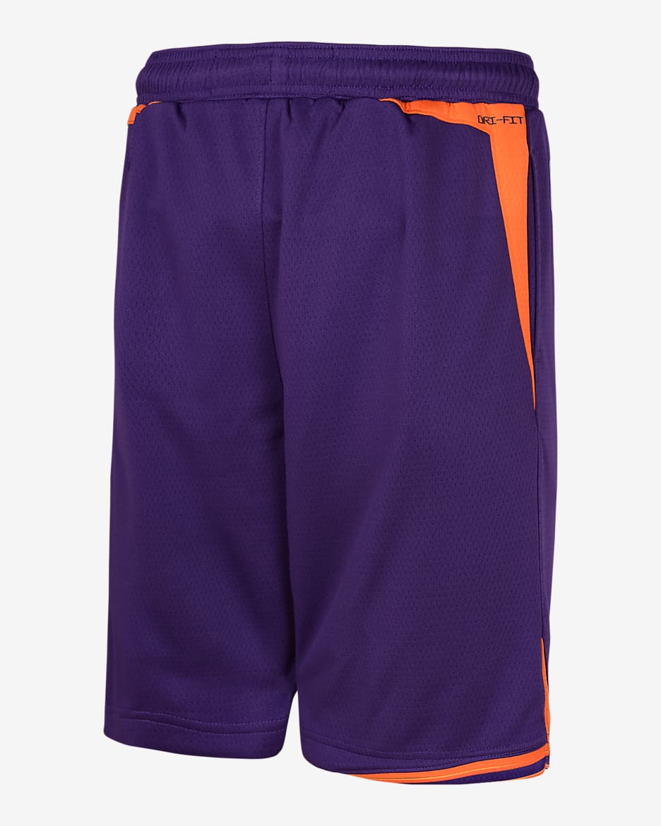 Phoenix Suns Icon Edition Big Kids' Nike Dri-FIT NBA Swingman Shorts - New Orchid