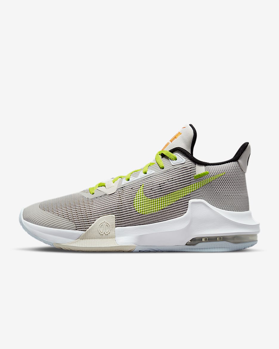 Nike Impact 3 Basketball Shoe - Light Iron Ore/Phantom/Football Grey/Atomic Green