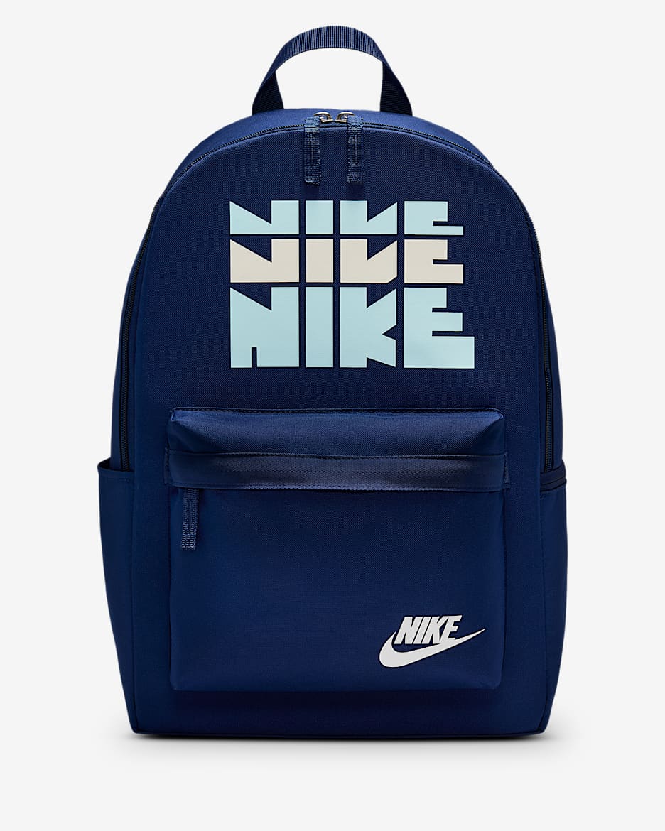 Nike Heritage Backpack (25L) - Blue Void/Glacier Blue/Sail
