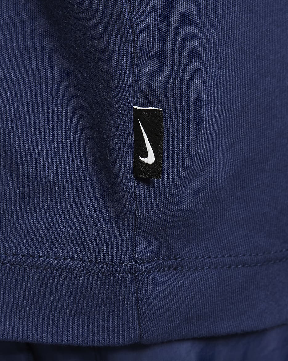 Paris Saint-Germain Away Nike Nike Soccer T-Shirt - Midnight Navy