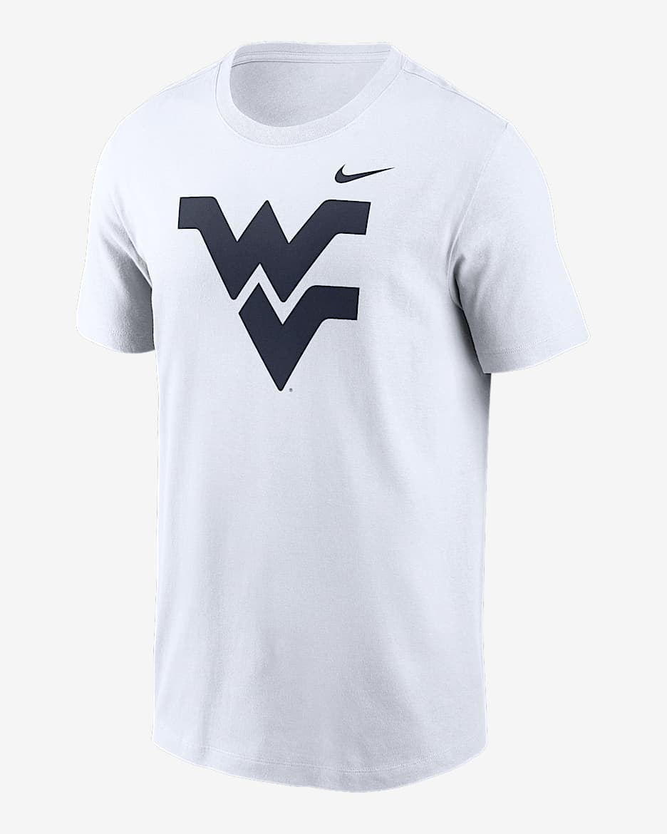 West Virginia Mountaineers Primetime Logo Men's Nike College T-Shirt - White