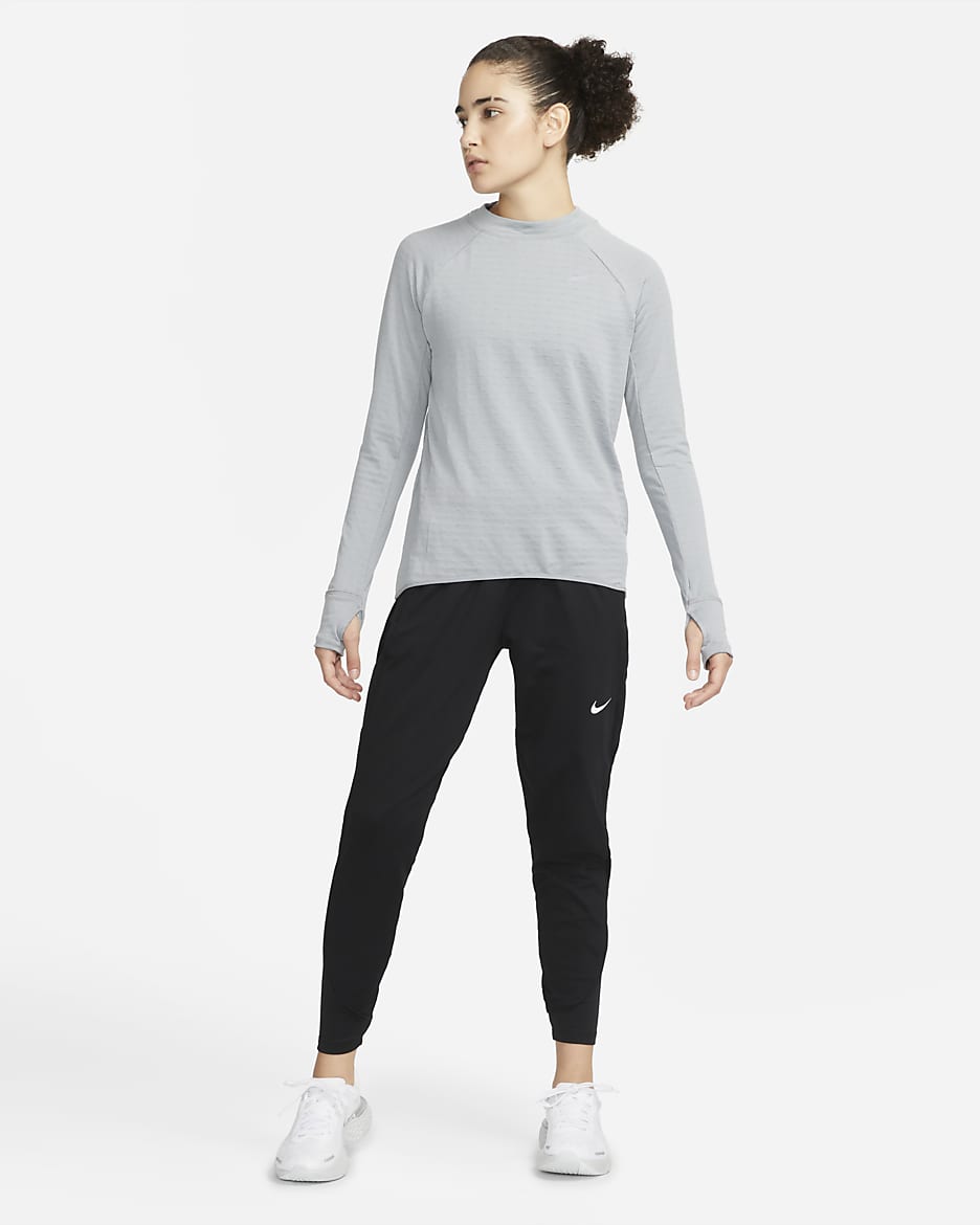 Nike Therma-FIT Element Women's Running Crew - Particle Grey