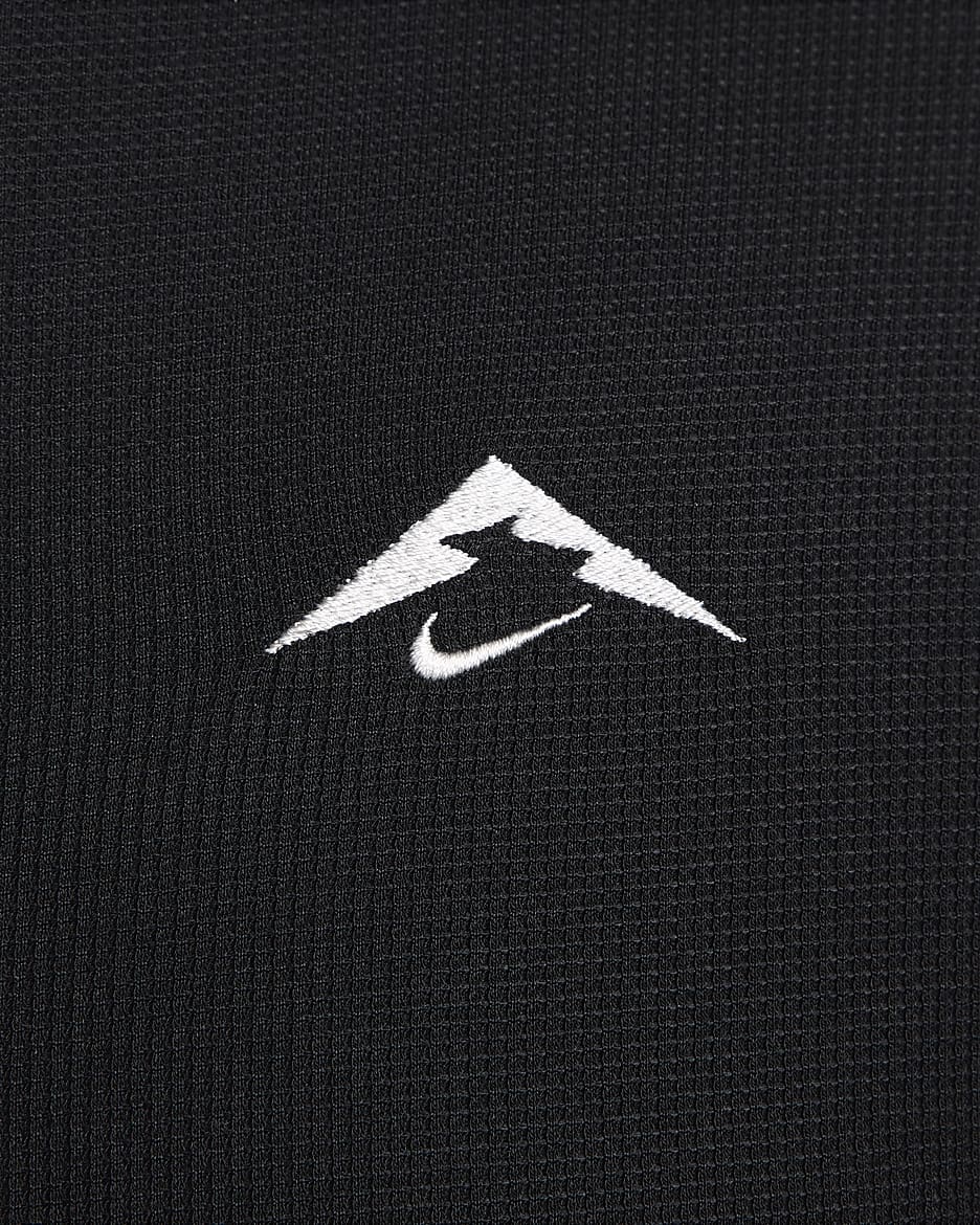 Nike Trail Men's Dri-FIT 1/2-Zip Mid-Layer Top - Black/Summit White