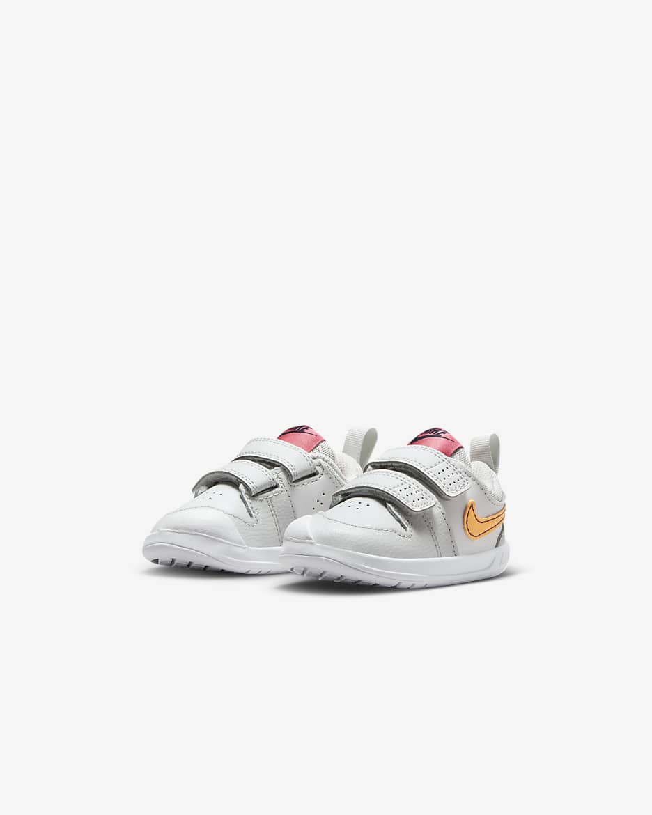 Nike Pico 5 Baby & Toddler Shoes - Photon Dust/Sea Coral/Gridiron/Laser Orange
