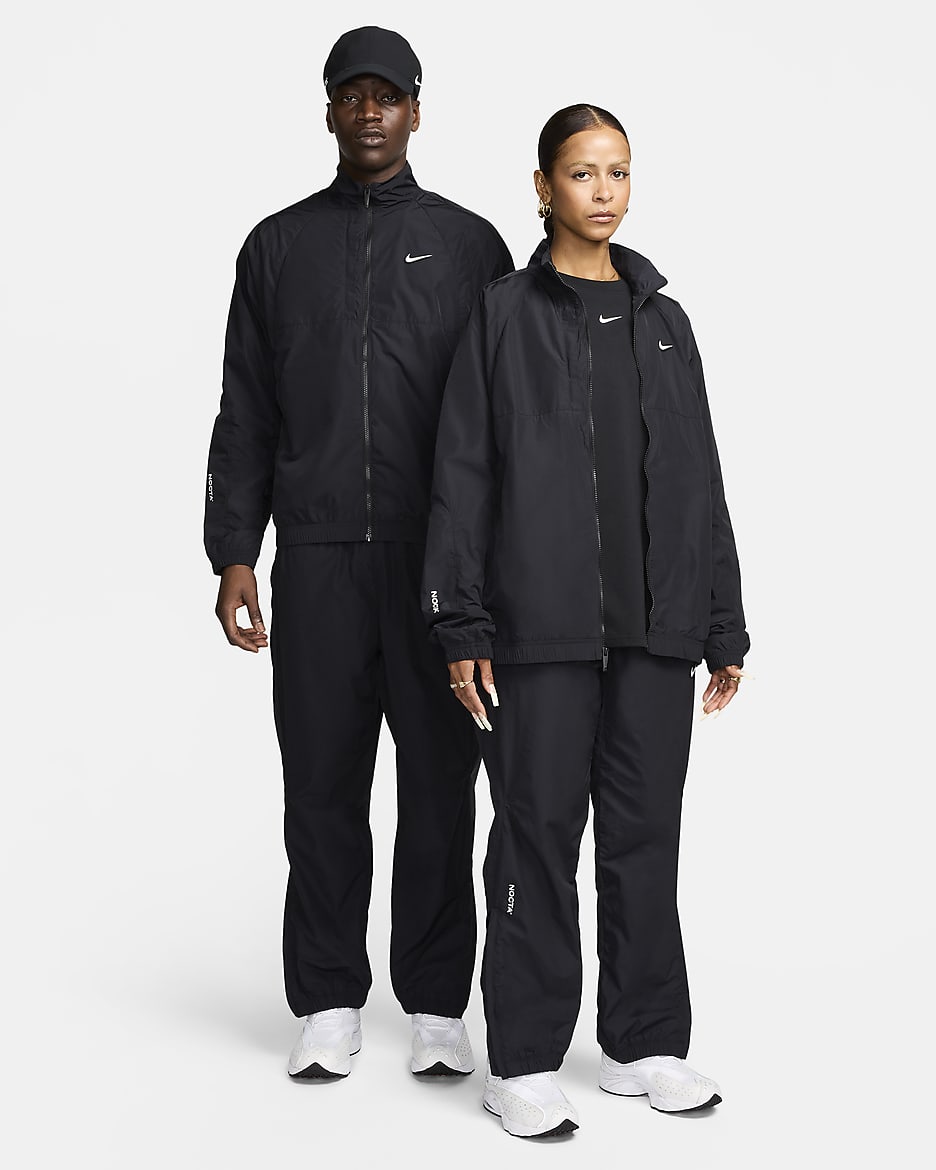 Veste de survêtement en nylon Northstar NOCTA - Noir/Noir/Blanc