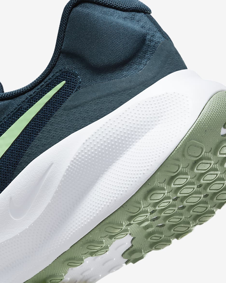 Nike Revolution 7 Men's Road Running Shoes - Armoury Navy/Photon Dust/Jade Horizon/Vapour Green