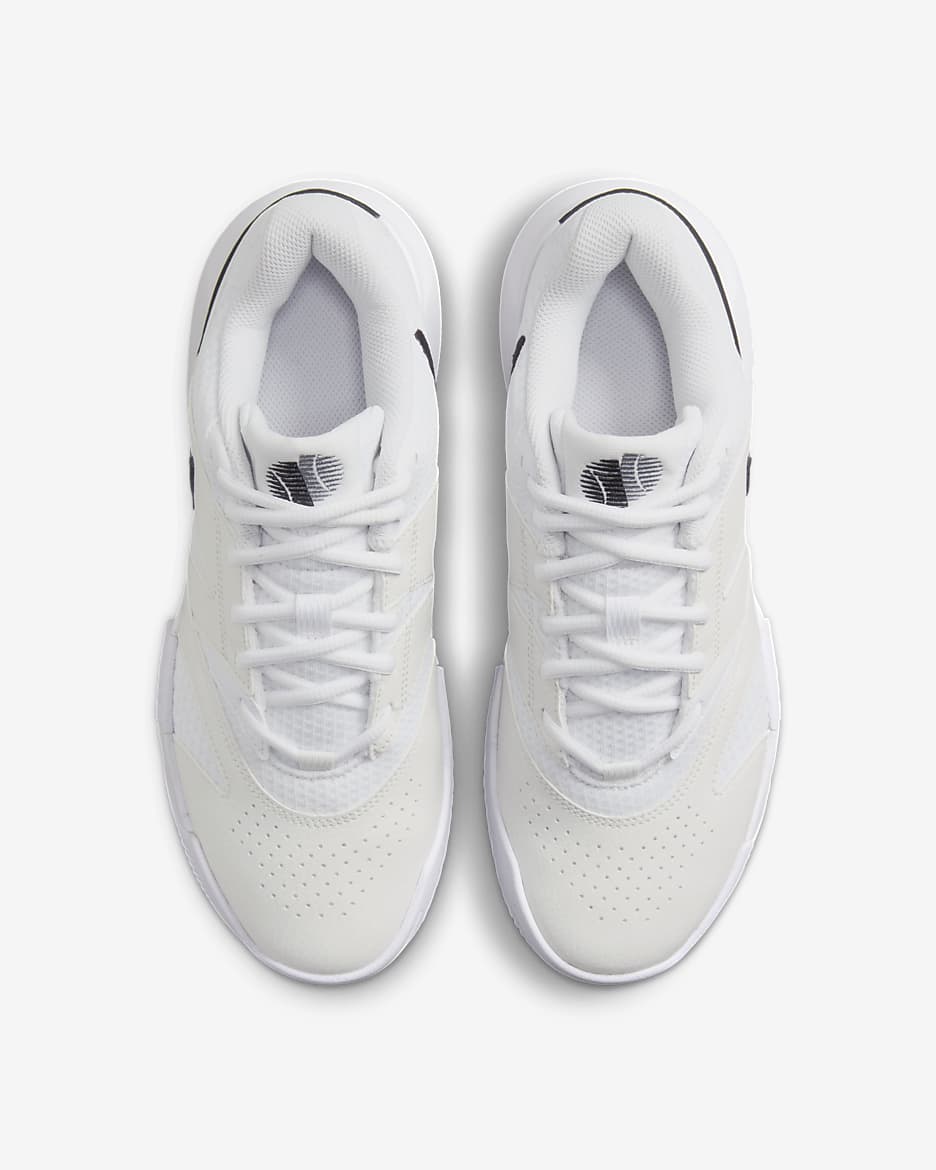 NikeCourt Lite 4 Women's Tennis Shoes - White/Summit White/Black