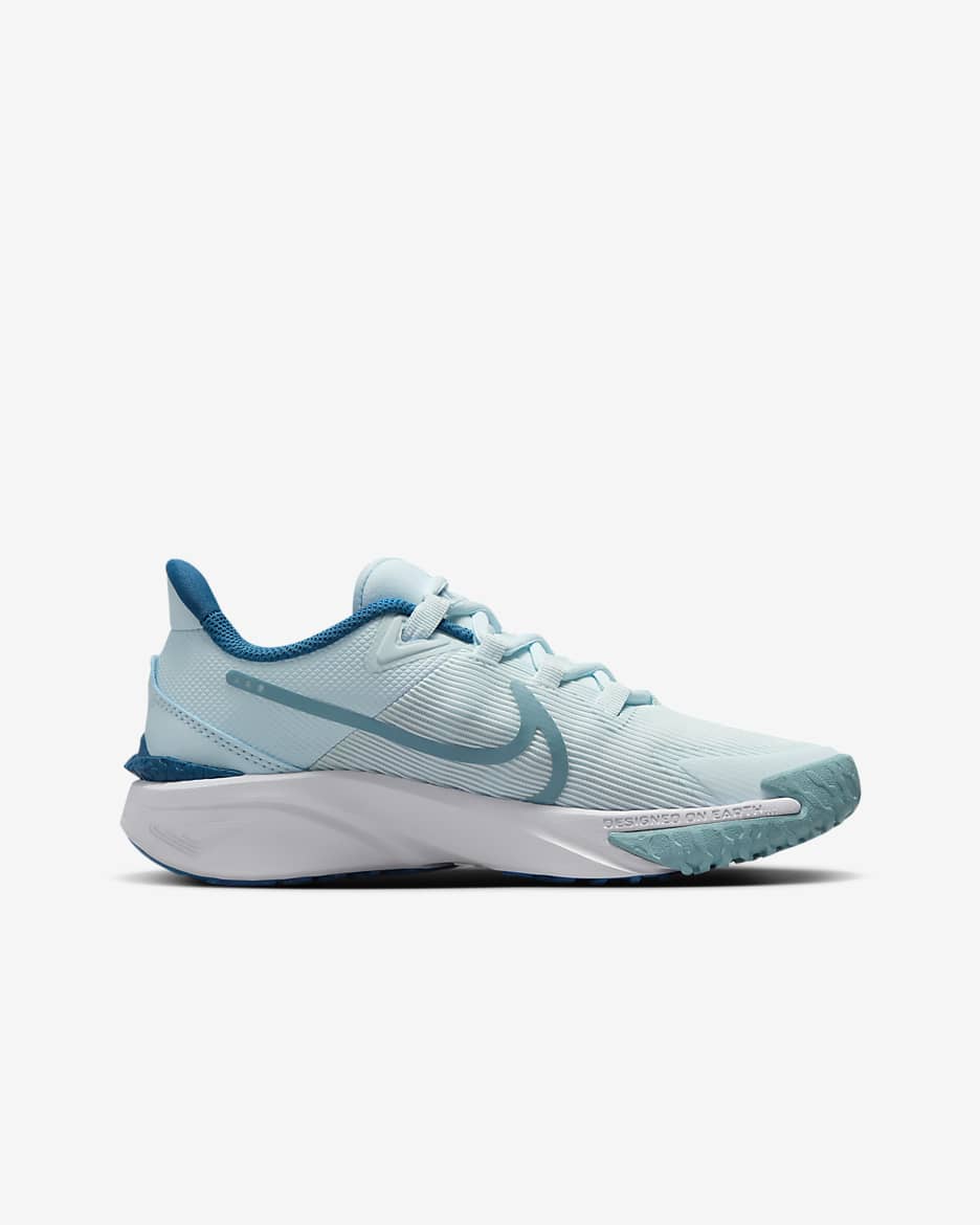 Nike Star Runner 4 Older Kids' Road Running Shoes - Glacier Blue/Astronomy Blue/White/Denim Turquoise