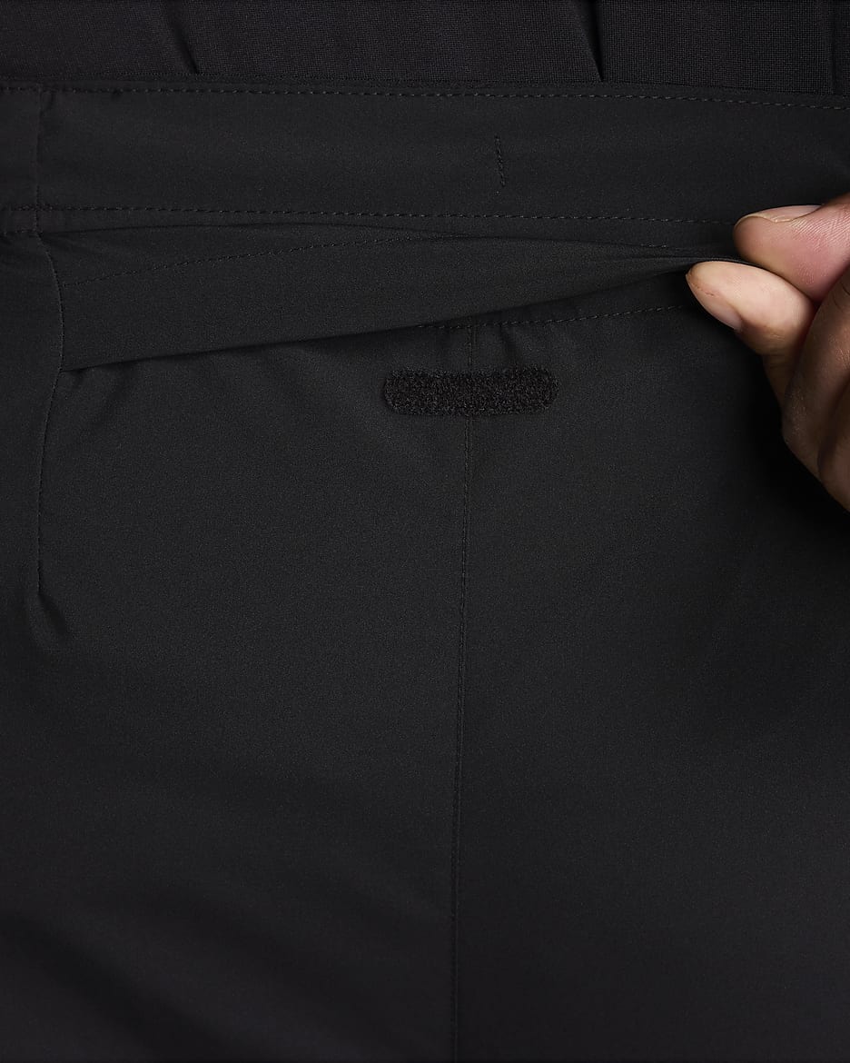 Nike Challenger Swoosh Men's 5" Dri-FIT Running Shorts - Black/Black/Black/White