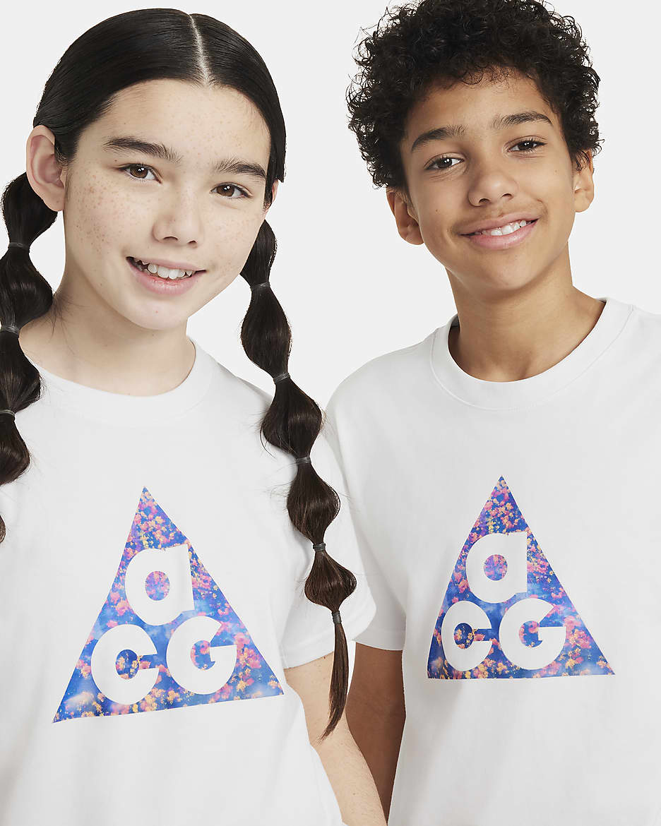 Nike ACG Big Kids' T-Shirt - Summit White