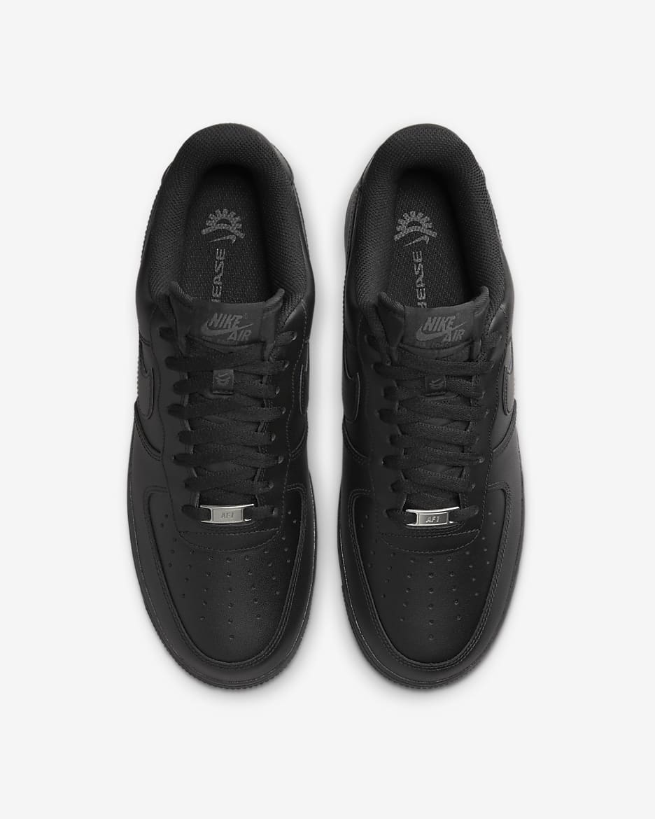 Nike Air Force 1 '07 EasyOn Shoes - Black/Black/Black