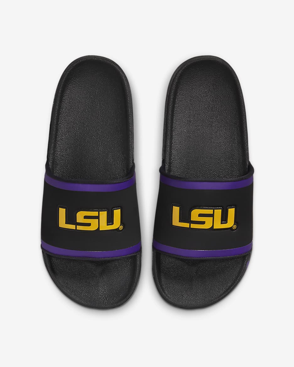 Nike Offcourt (LSU) Slide - Black/Court Purple/University Gold