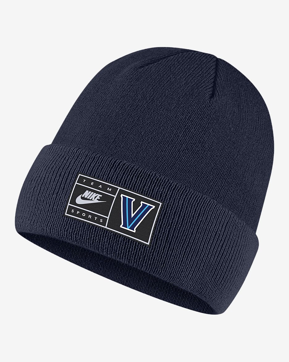 Villanova Nike College Beanie - Navy