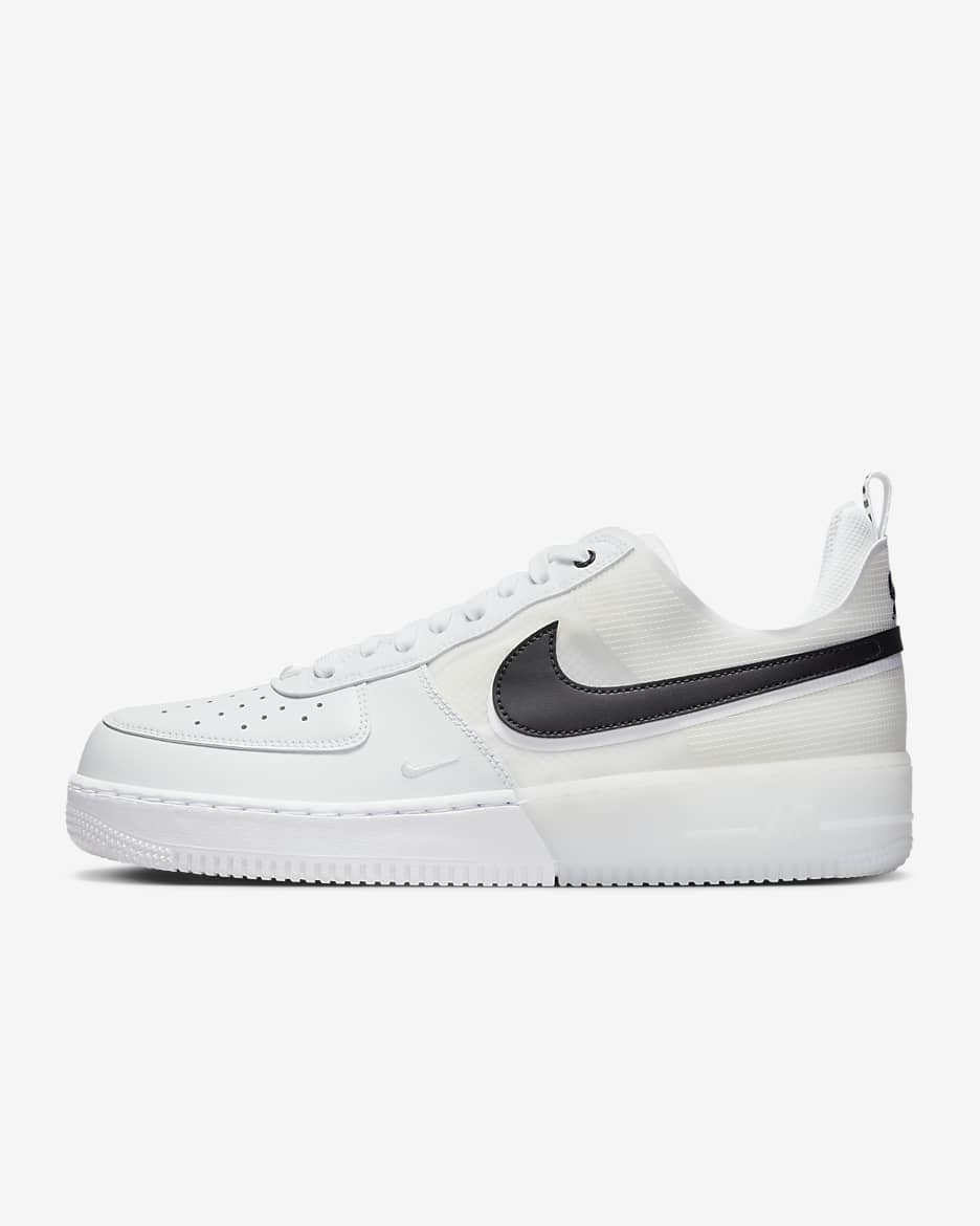 Nike Air Force 1 React Men's Shoes - White/Black