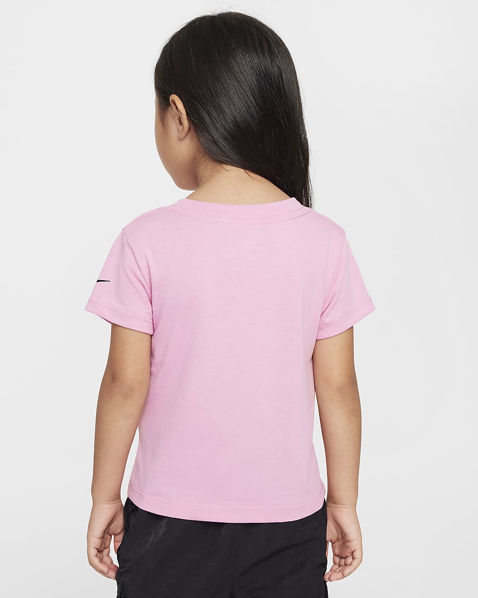 Playera para infantil Nike Swoosh Spirit - Flamenco mágico