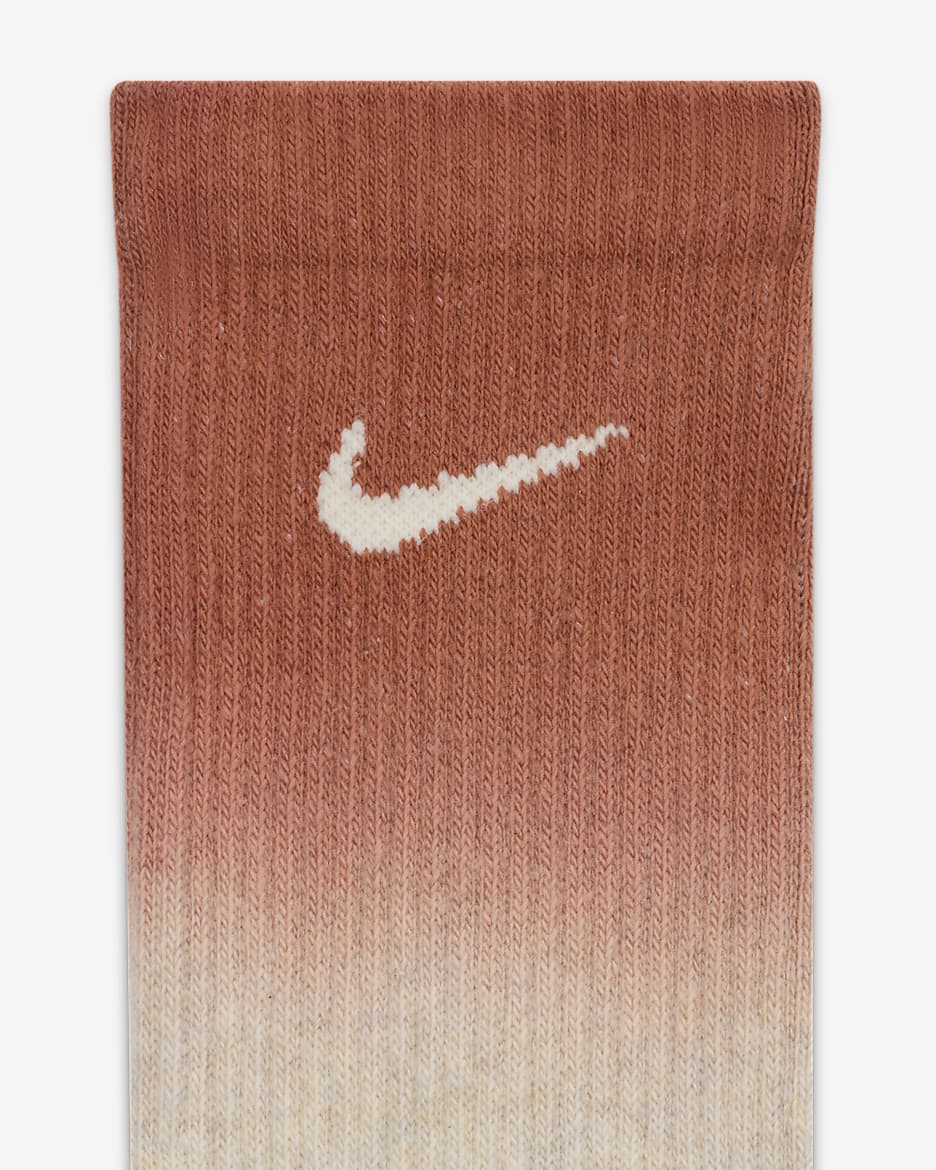 Calze di media lunghezza ammortizzate Nike Everyday Plus (2 paia) - Multicolore