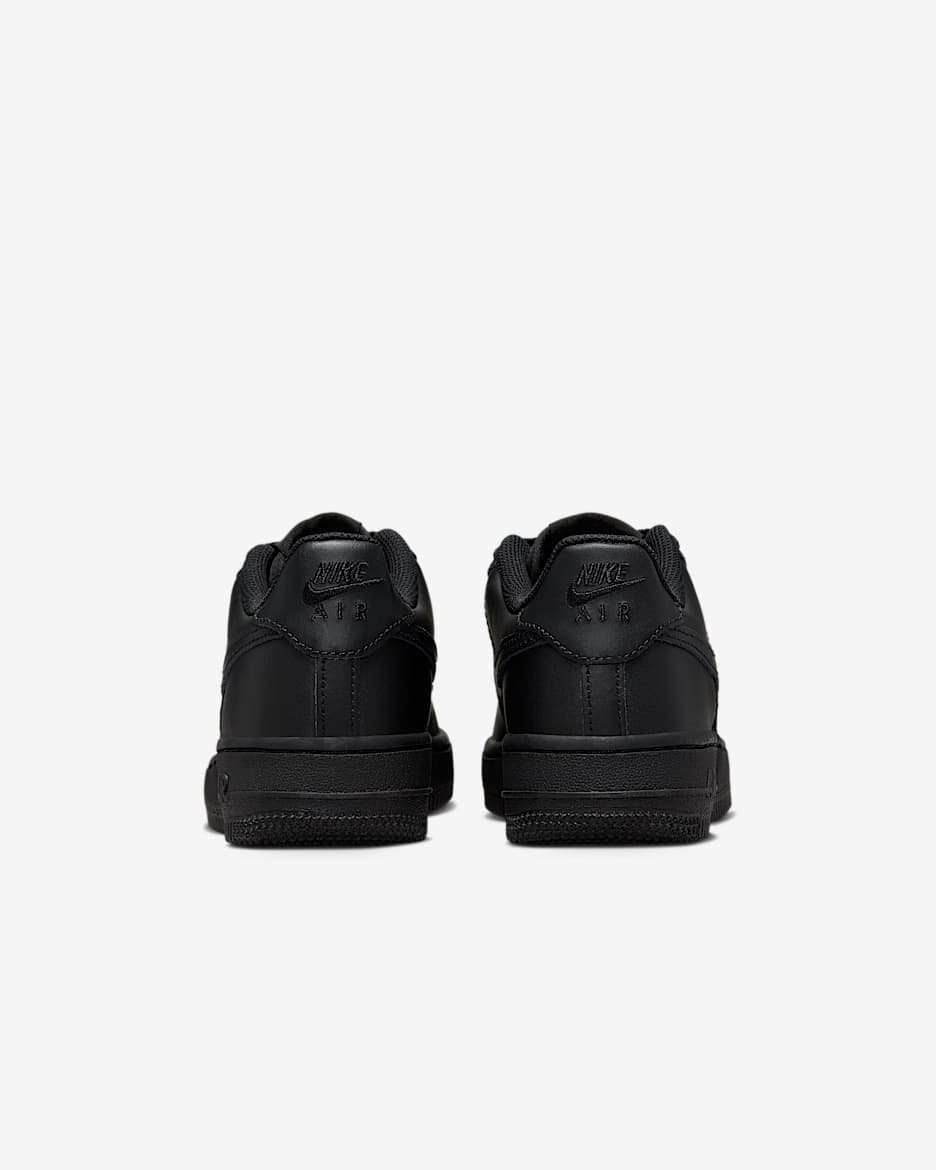 Casual Shoes Air Force Jd Kids Black Air Force 1s Junior Casual