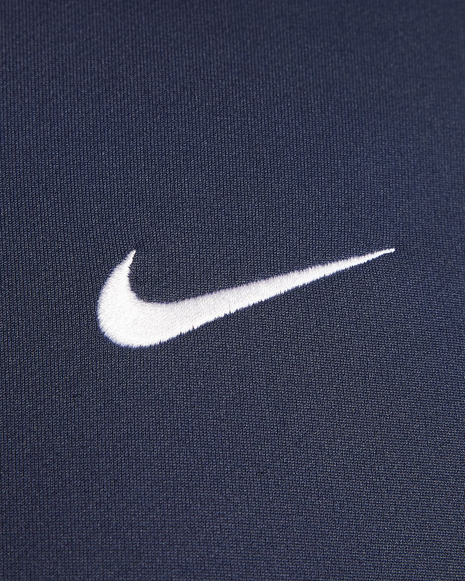 NikeCourt Dri-FIT Men's Tennis Polo - Obsidian/White