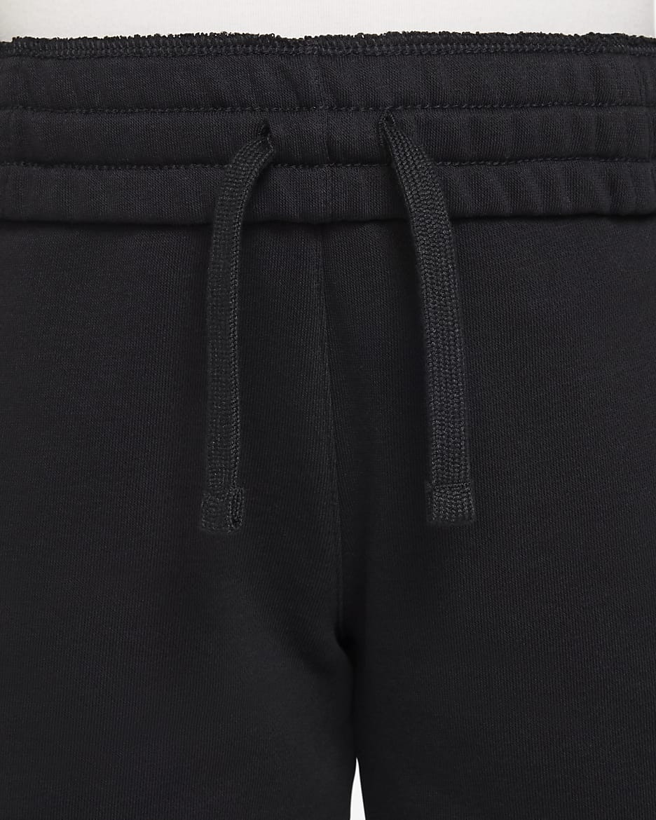 Short en molleton Nike Sportswear Club Fleece pour ado - Noir/Blanc