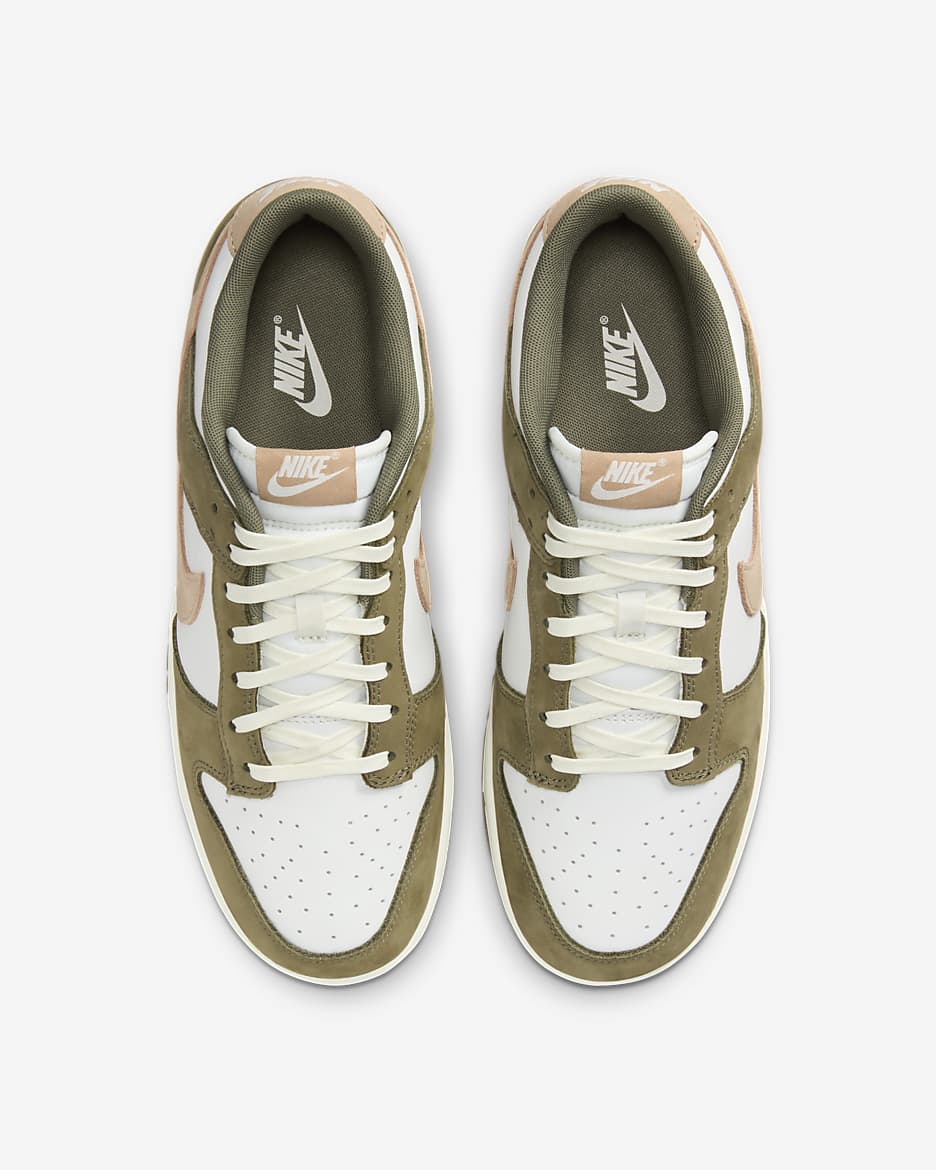 Chaussure Nike Dunk Low Retro Premium pour homme - Medium Olive/Summit White/Sail/Hemp