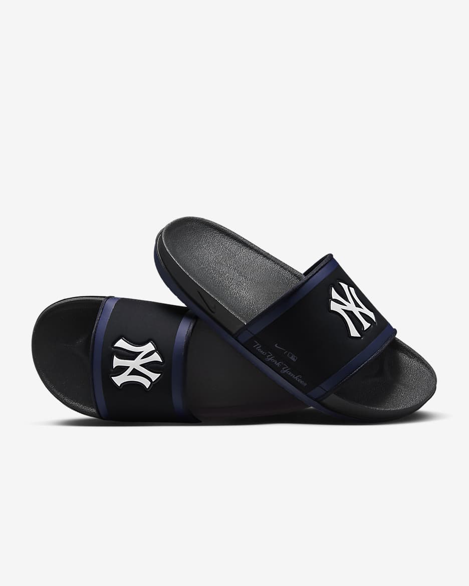 Nike Offcourt (MLB New York Yankees) Slide - Black/College Navy/White