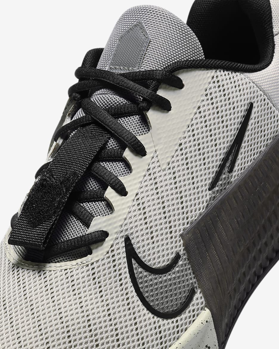 Nike Metcon 9 work-outschoenen voor heren - Light Iron Ore/Zwart/Flat Pewter